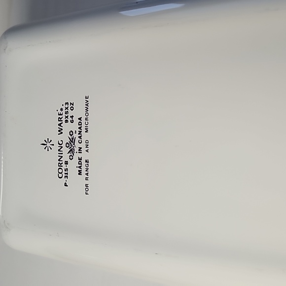 (#2)Corningware cornflower pattern p-315-b 64oz baking &loaf&bread pan .dish - Picture 6 of 6